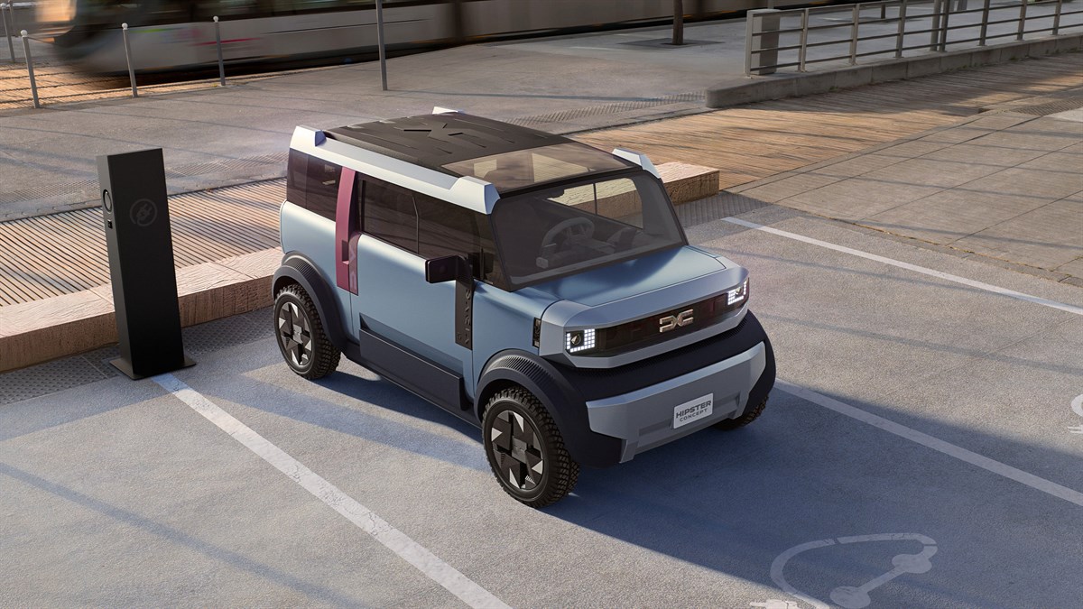 Dacia Hipster konceptno vozilo - ekološka vožnja