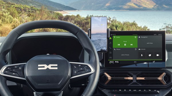 Dacia YouClip system - Držač za pametni telefon