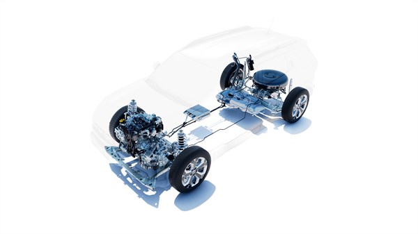 hybrid-G 150 4x4 - pogonski sklop Dacia Duster