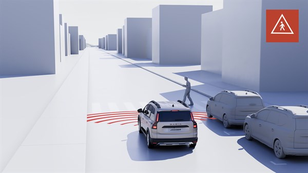 Dacia Jogger - Automatsko kočenje u nuždi