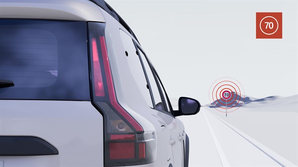 Dacia Jogger - prepoznavanje saobraćajnih znakova sa upozorenjem na brzinu