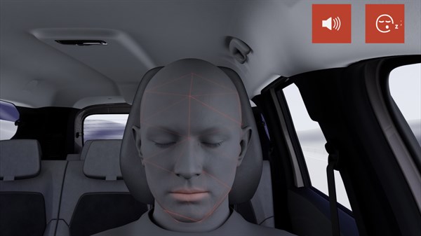 Dacia Jogger - kamera za detekciju umora